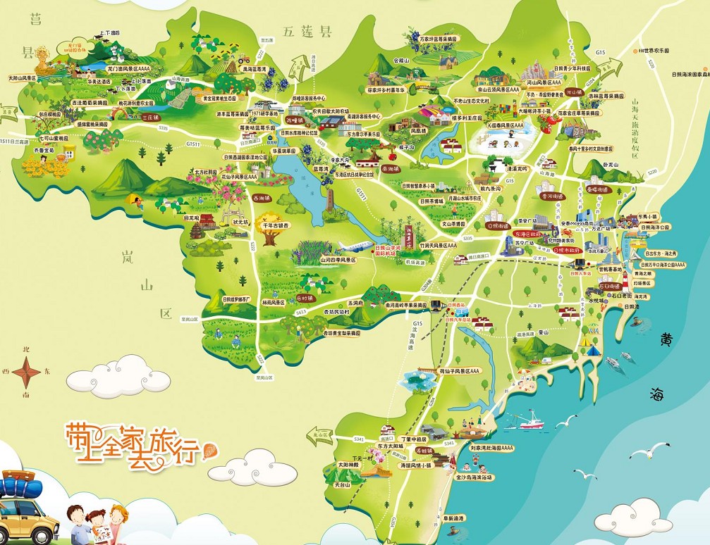 江川景区使用手绘地图给景区能带来什么好处？
